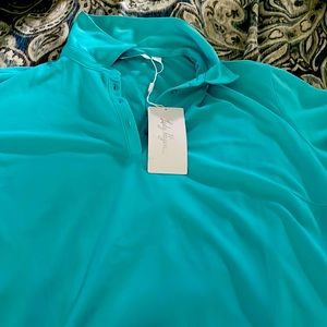 NWOT Lady Hagen HyrdoDri Golf Polo. Tag has been removed, but item never worn.